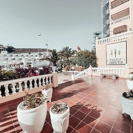 Апартаменты Castle Harbour, Heated Pool, Ac And Ocean View, Lc517 Лос Кристианос